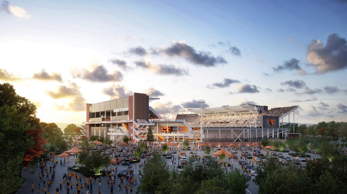 Hoffman Construction — Completing Reser Stadium